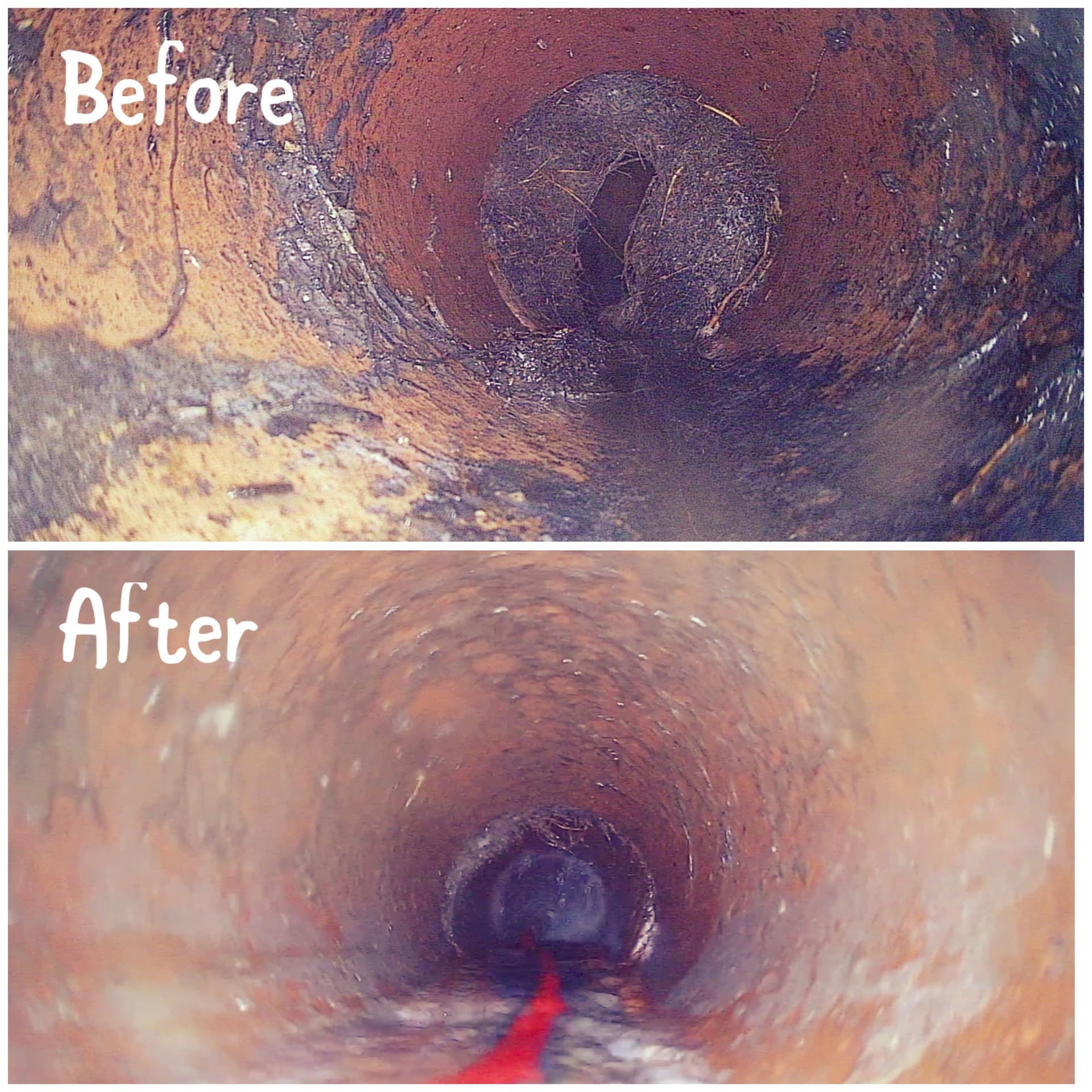 Root Intrusion Cleared with Sewer Cleaning and Video Inspection image