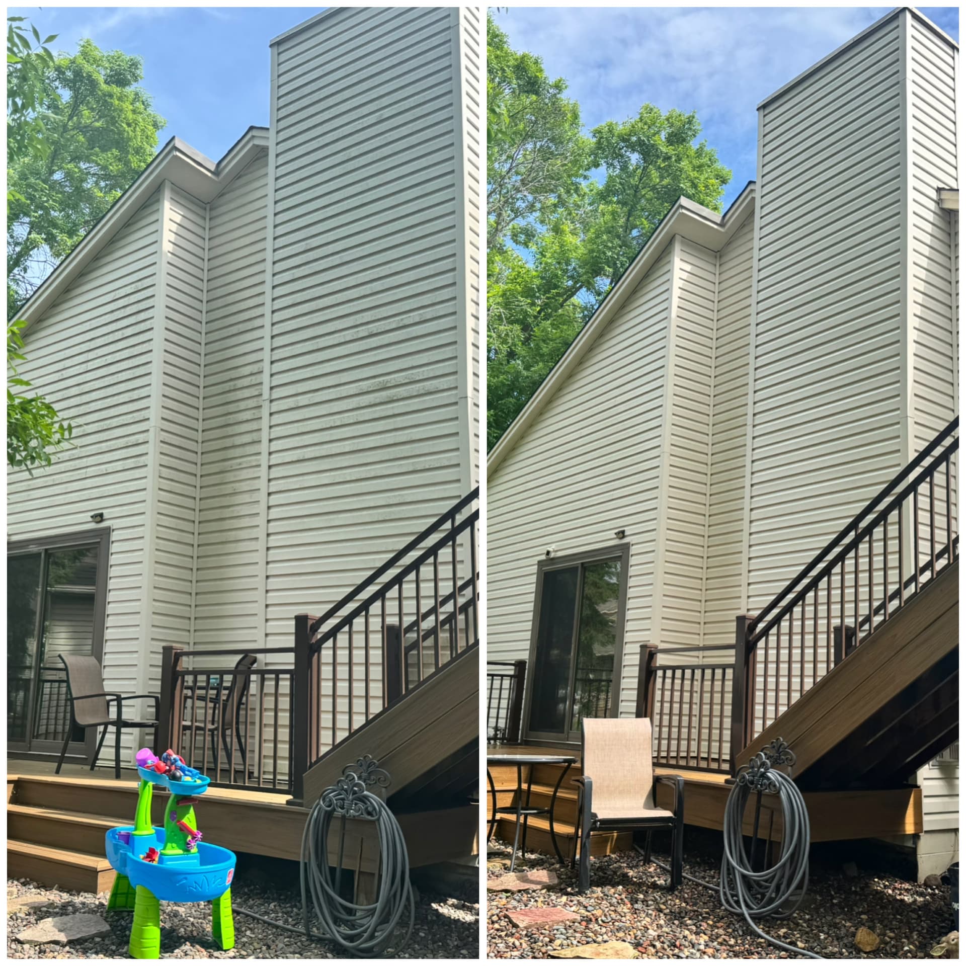 Gallery photos for Soft Wash House Siding Clean That Actually Delivered: Image #1