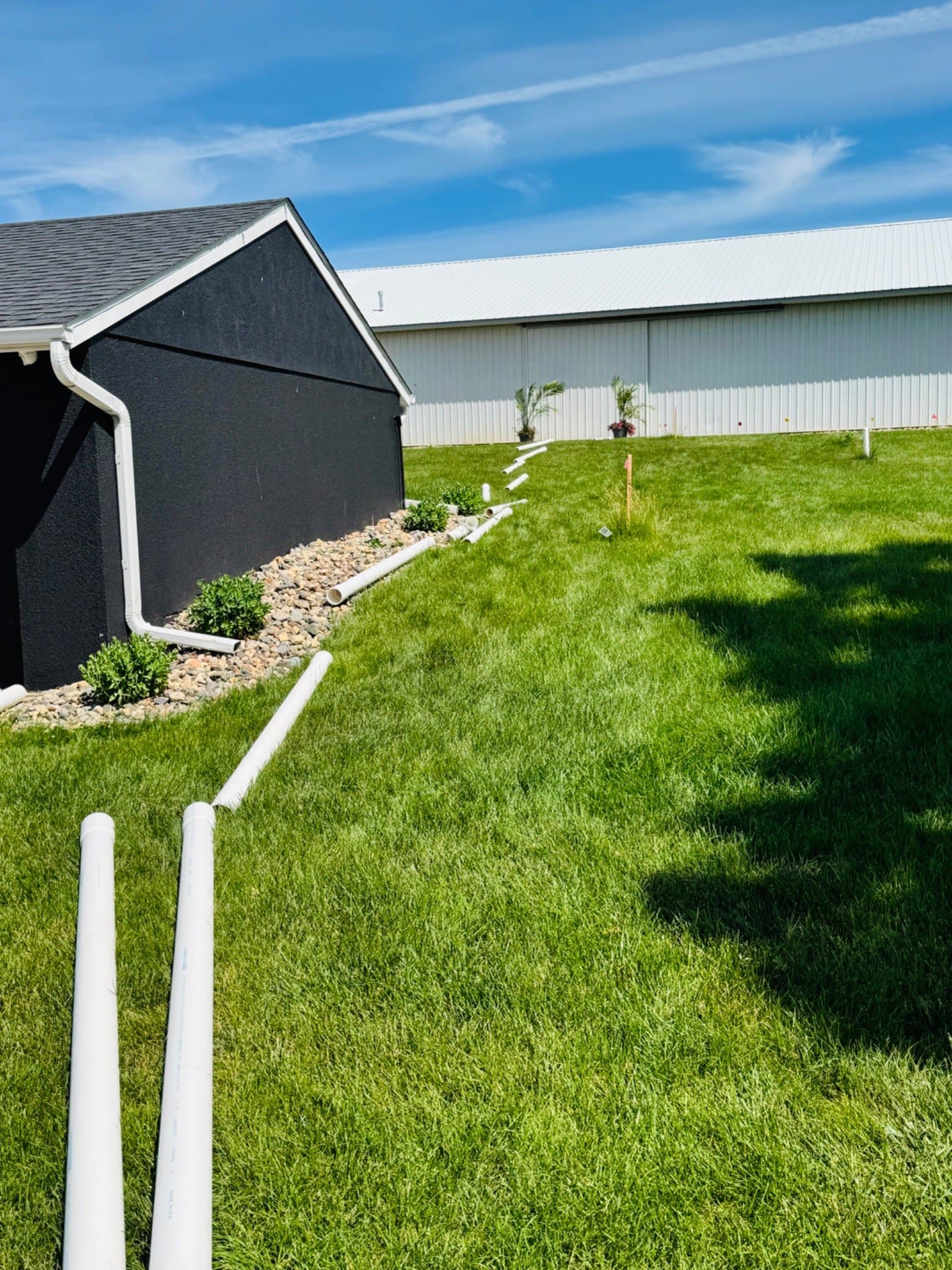 Gallery photos for 300-Foot Sewer Line Install Out to an Outbuilding in Grant Township: Image #1